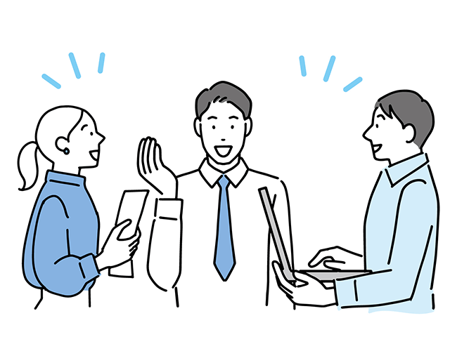 コミュニケーションのための様々な手段